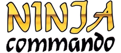 Ninja Commando logo for ZX Spectrum